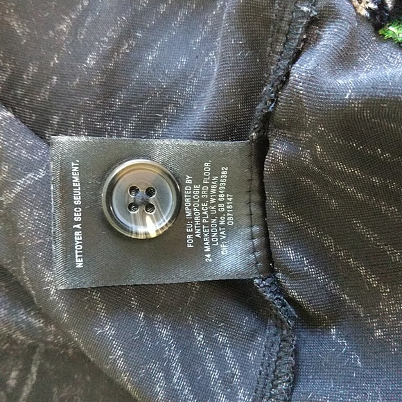 Anthropologie Cropped Velvet Blazer - Picture 8 of 14